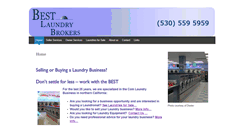 Desktop Screenshot of bestlaundrybrokers.com