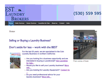 Tablet Screenshot of bestlaundrybrokers.com